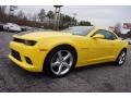 Bright Yellow 2015 Chevrolet Camaro SS/RS Coupe Exterior