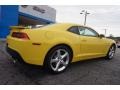 2015 Bright Yellow Chevrolet Camaro SS/RS Coupe  photo #7