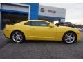 Bright Yellow 2015 Chevrolet Camaro SS/RS Coupe Exterior