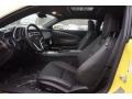 Black 2015 Chevrolet Camaro SS/RS Coupe Interior Color