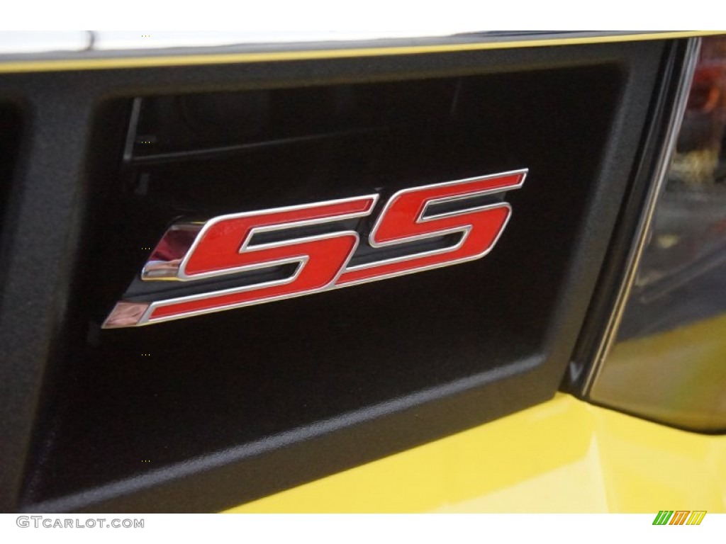 2015 Camaro SS/RS Coupe - Bright Yellow / Black photo #14