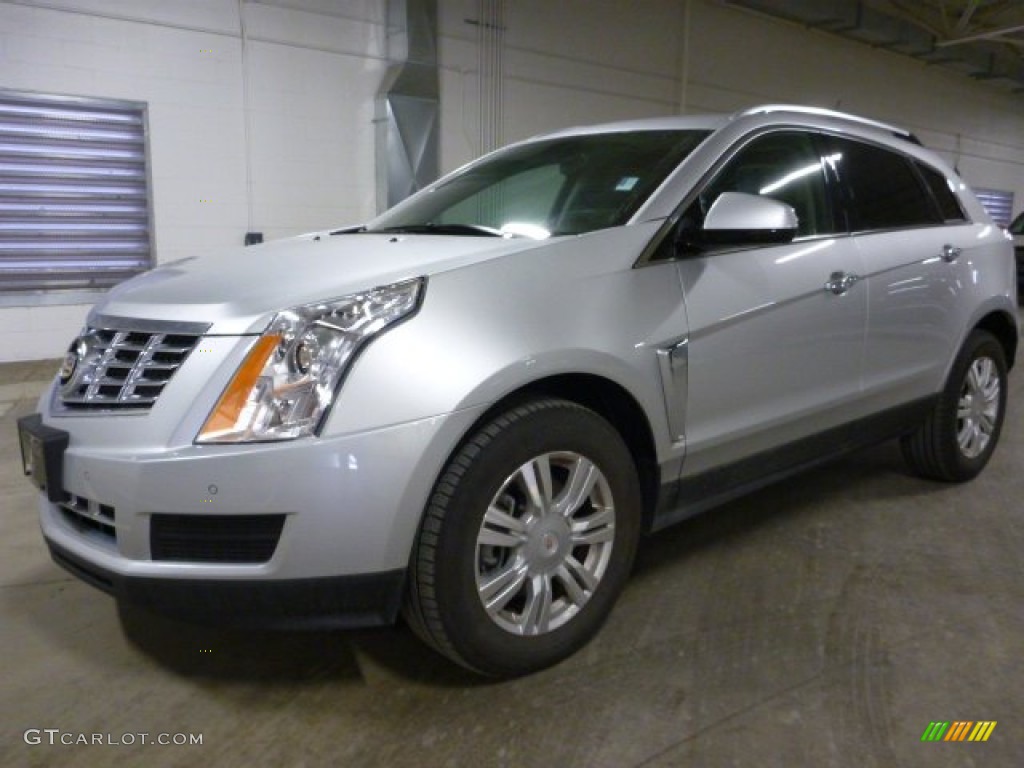 Radiant Silver Metallic 2015 Cadillac SRX Luxury AWD Exterior Photo #102088125