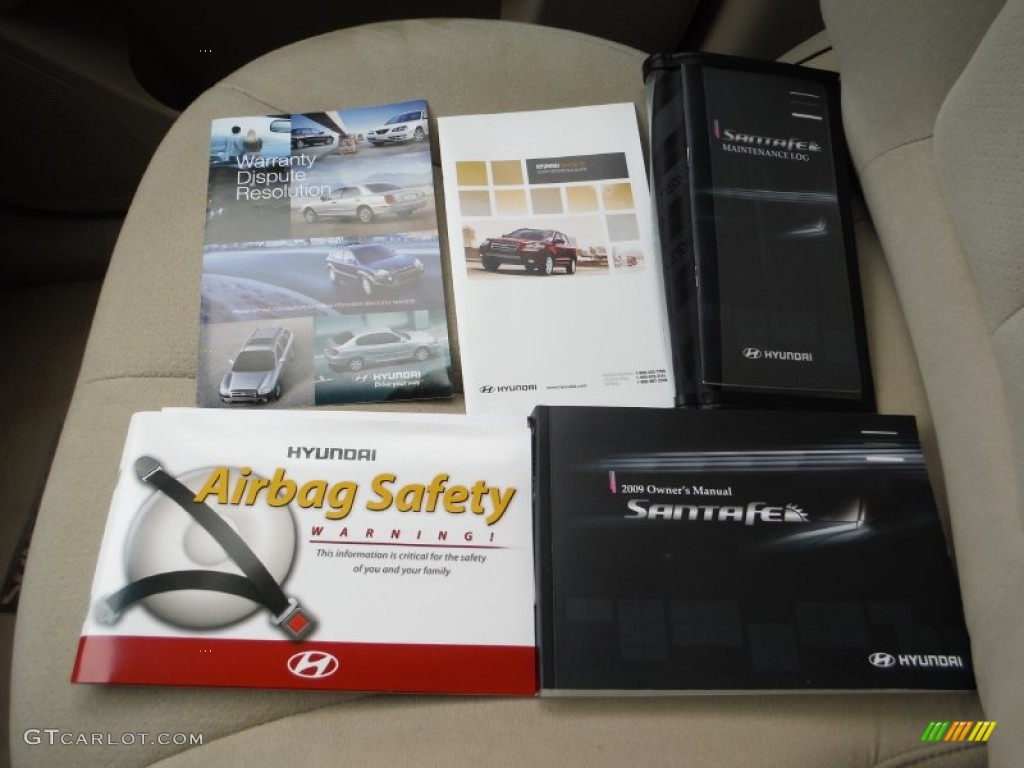 2009 Hyundai Santa Fe SE 4WD Books/Manuals Photos