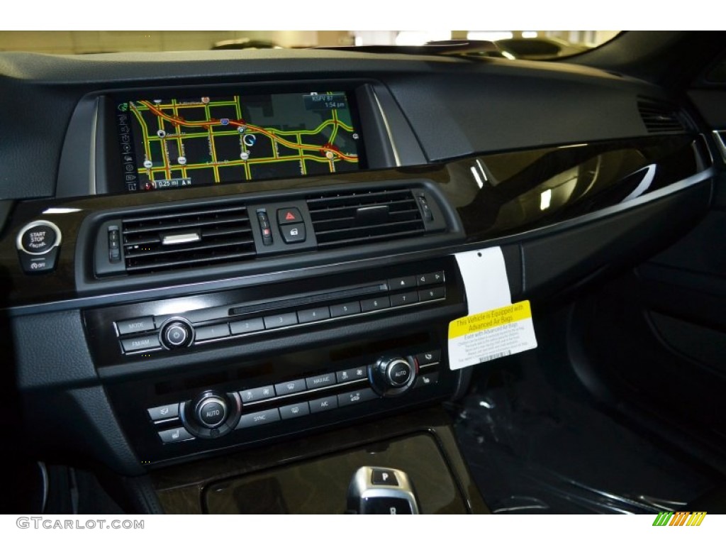 2015 5 Series 528i Sedan - Dark Graphite Metallic / Black photo #7