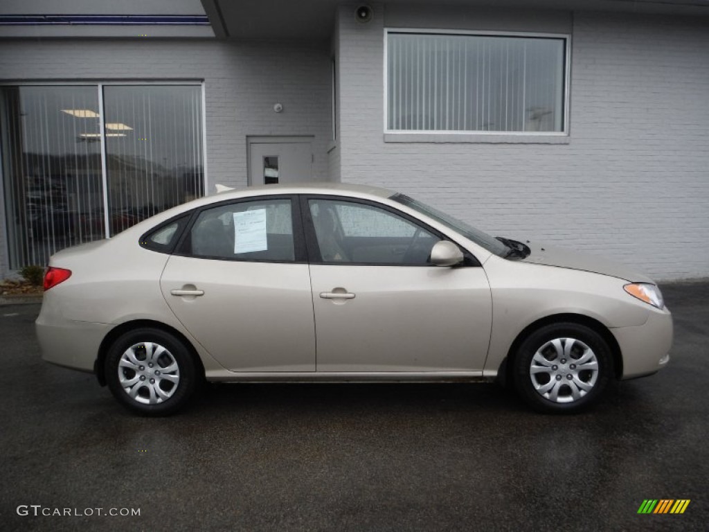 2010 Elantra GLS - Laguna Sand / Beige photo #2