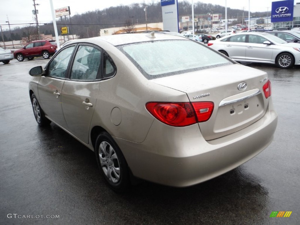 2010 Elantra GLS - Laguna Sand / Beige photo #7