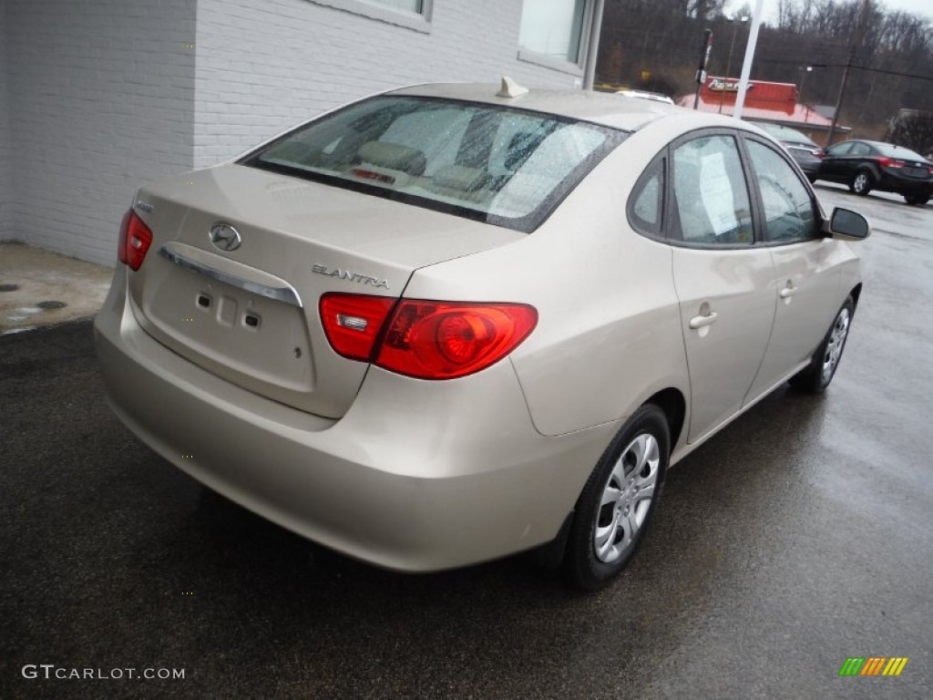 2010 Elantra GLS - Laguna Sand / Beige photo #9