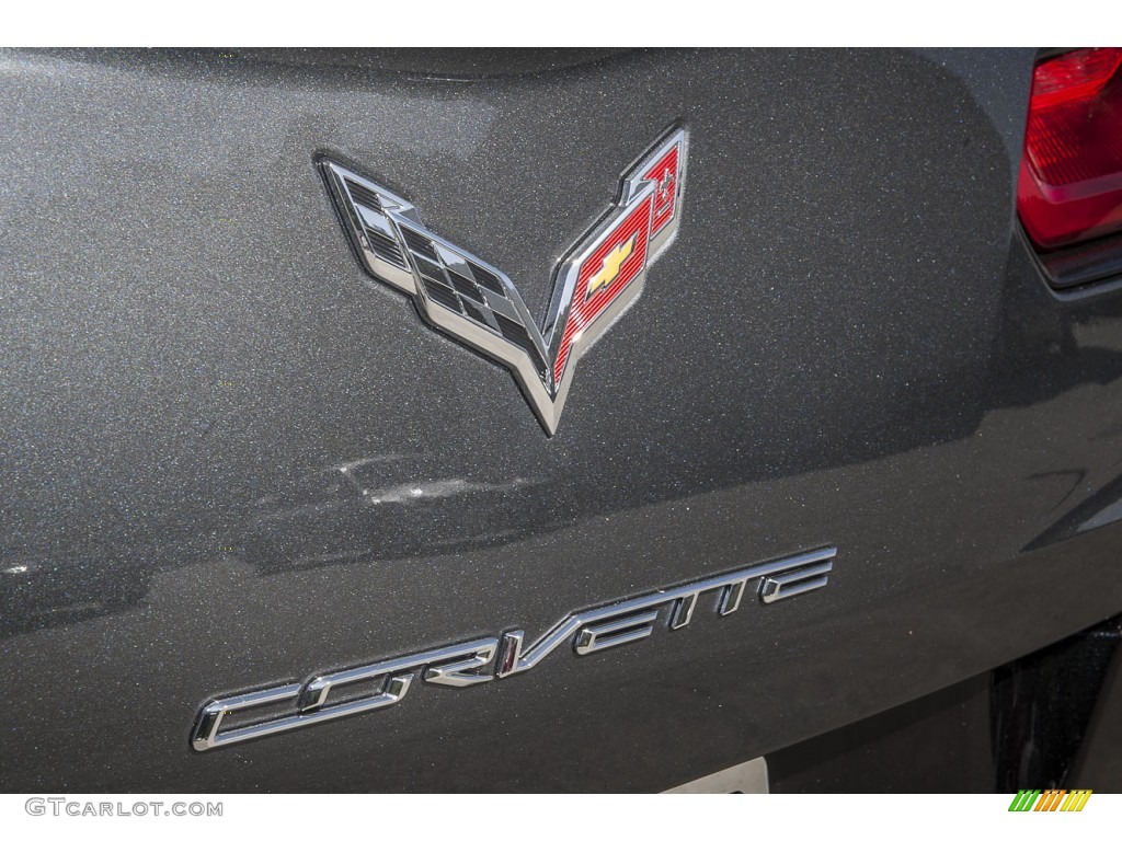2014 Corvette Stingray Convertible - Cyber Gray Metallic / Gray photo #8