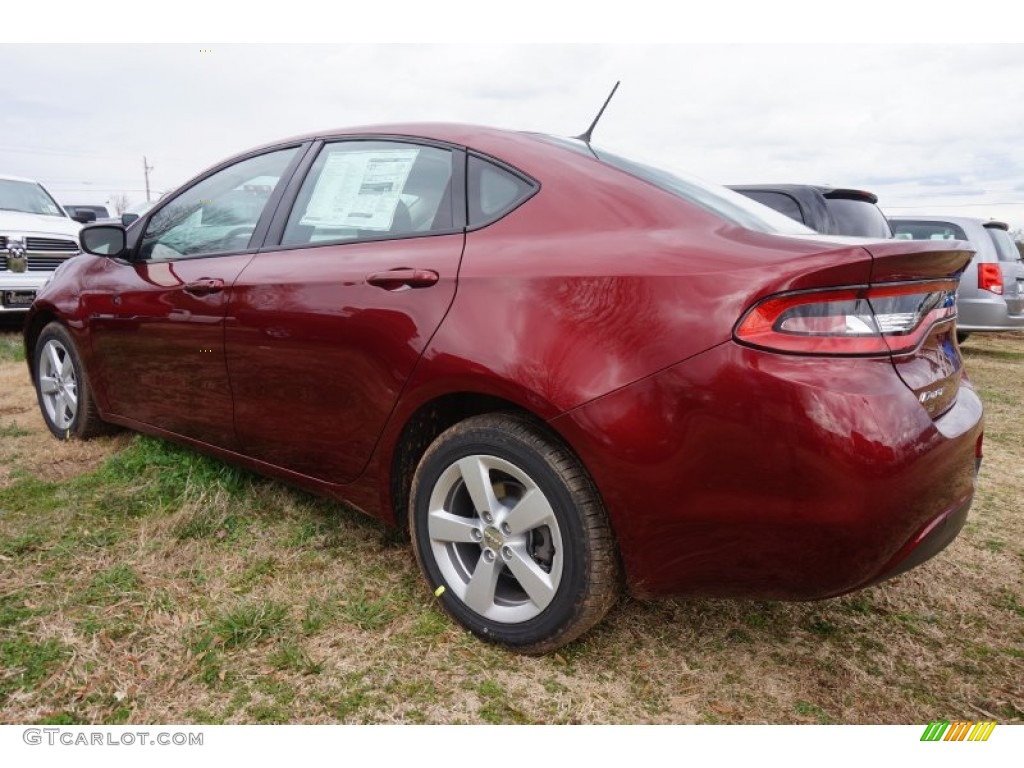 2015 Dart SXT - Passion Red Pearl / Black photo #2