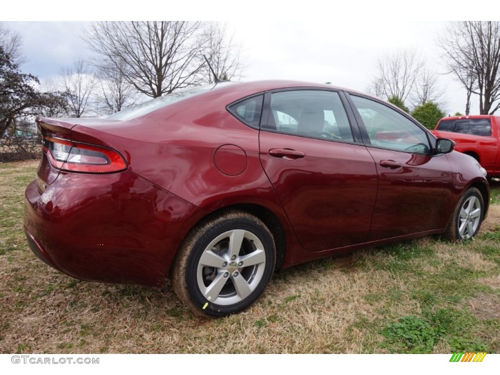 2015 Dart SXT - Passion Red Pearl / Black photo #3