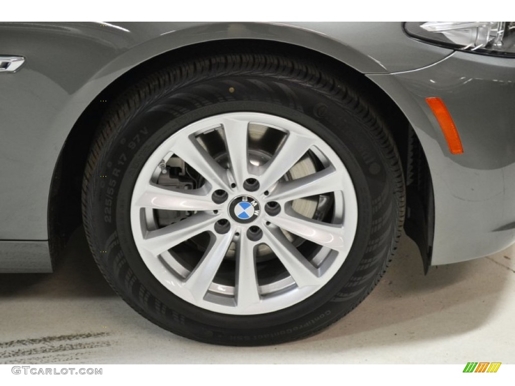 2015 5 Series 528i Sedan - Callisto Grey Metallic / Black photo #3