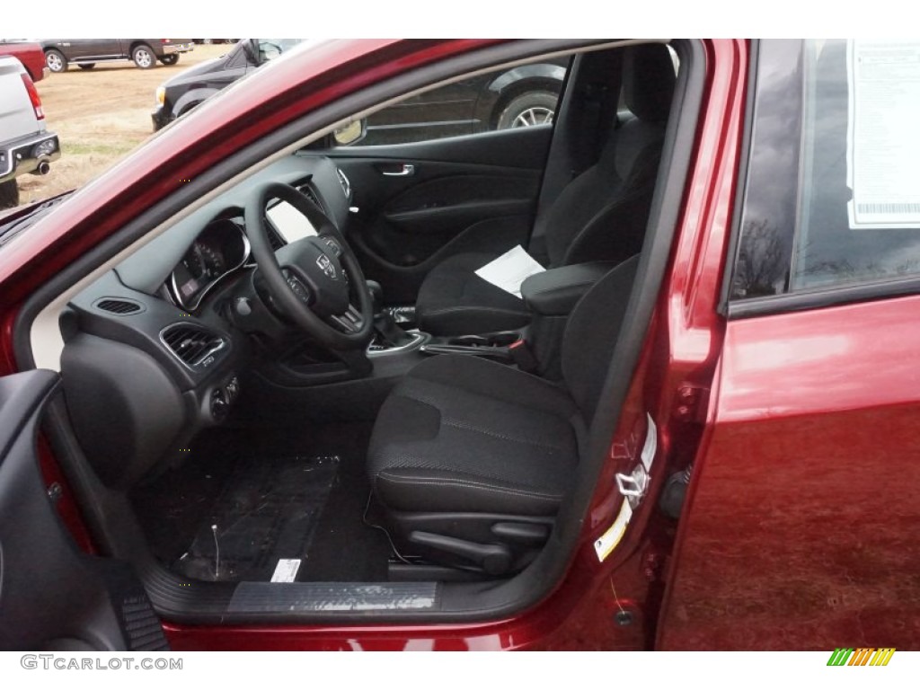 2015 Dart SXT - Passion Red Pearl / Black photo #6