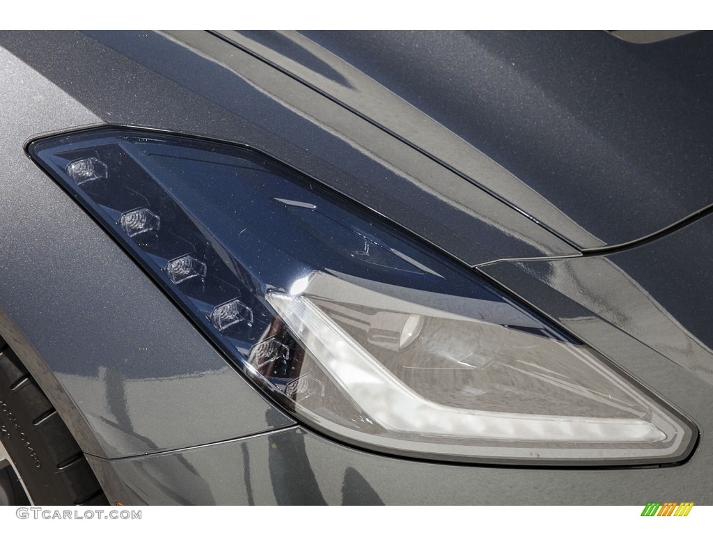 2014 Corvette Stingray Convertible - Cyber Gray Metallic / Gray photo #23