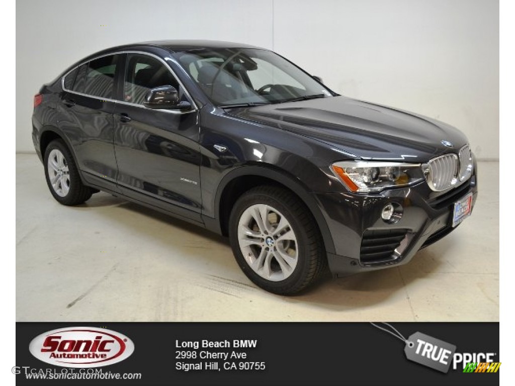 2015 X4 xDrive28i - Dark Graphite Metallic / Black photo #1