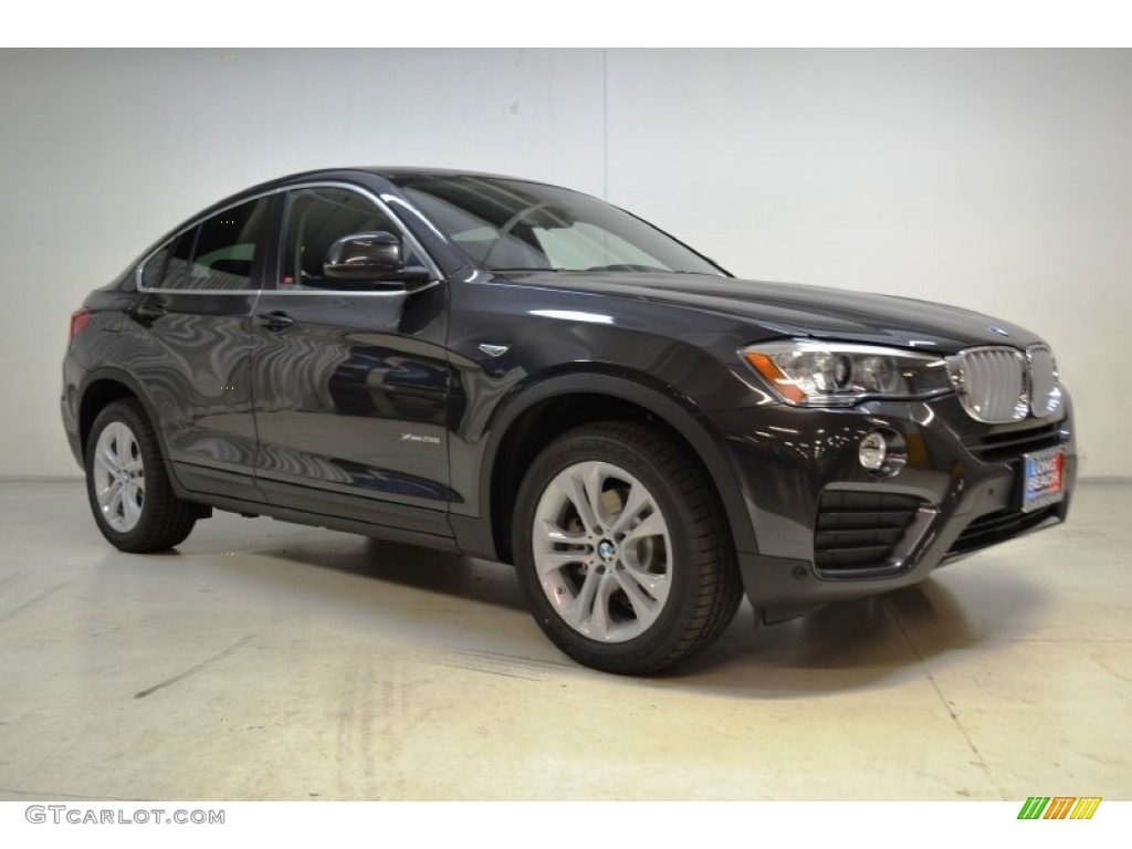 2015 X4 xDrive28i - Dark Graphite Metallic / Black photo #2