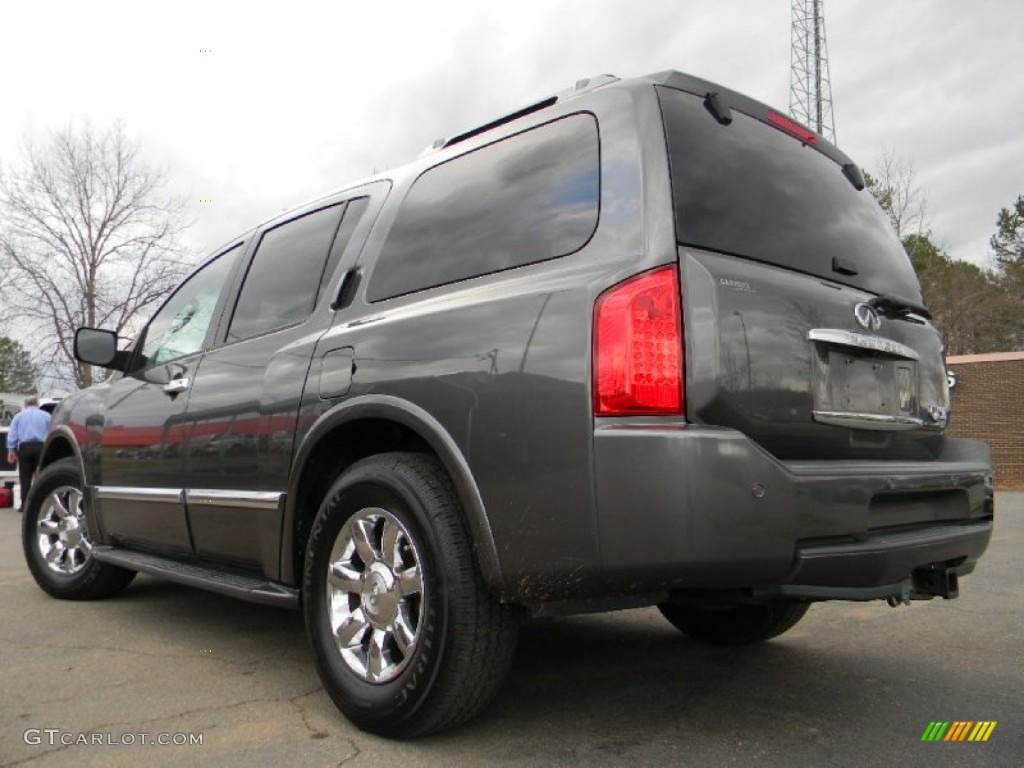 2005 QX 56 4WD - Silver Graphite Gray / Graphite photo #8