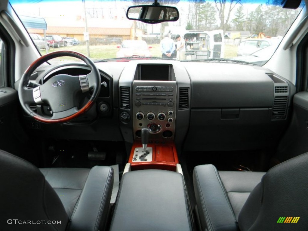 2005 QX 56 4WD - Silver Graphite Gray / Graphite photo #13