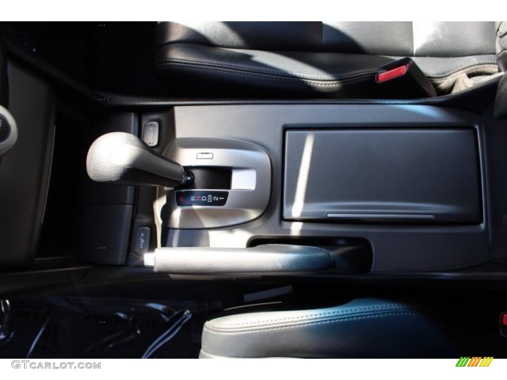2009 Accord EX-L V6 Coupe - Alabaster Silver Metallic / Black photo #10