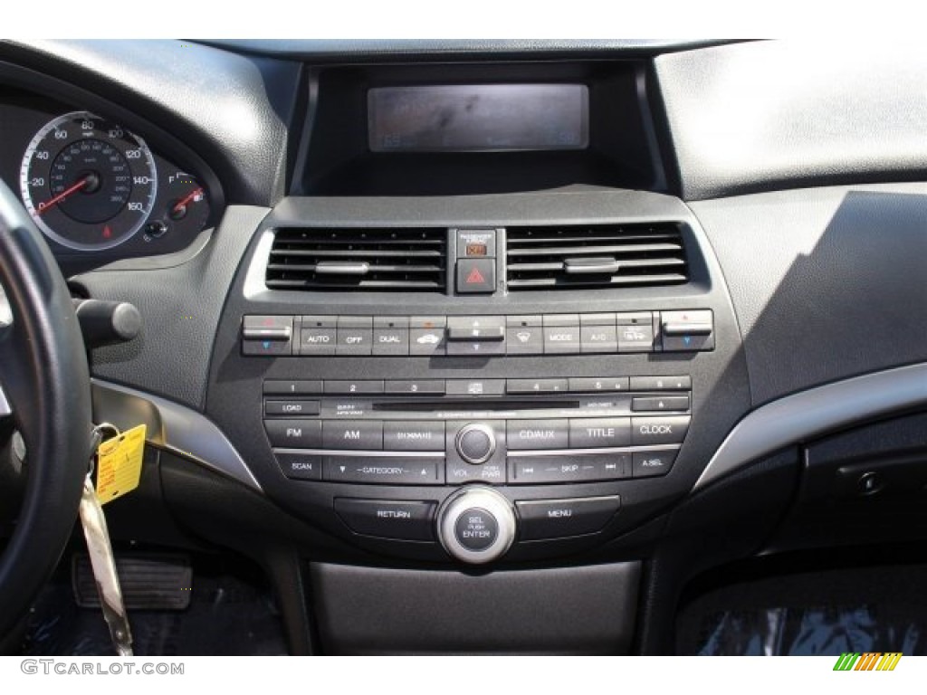 2009 Accord EX-L V6 Coupe - Alabaster Silver Metallic / Black photo #24