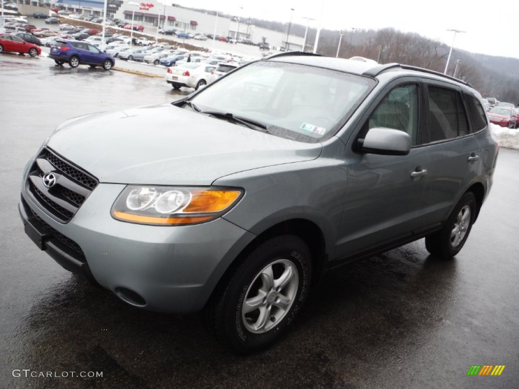 Platinum Sage 2008 Hyundai Santa Fe GLS Exterior Photo #102091947