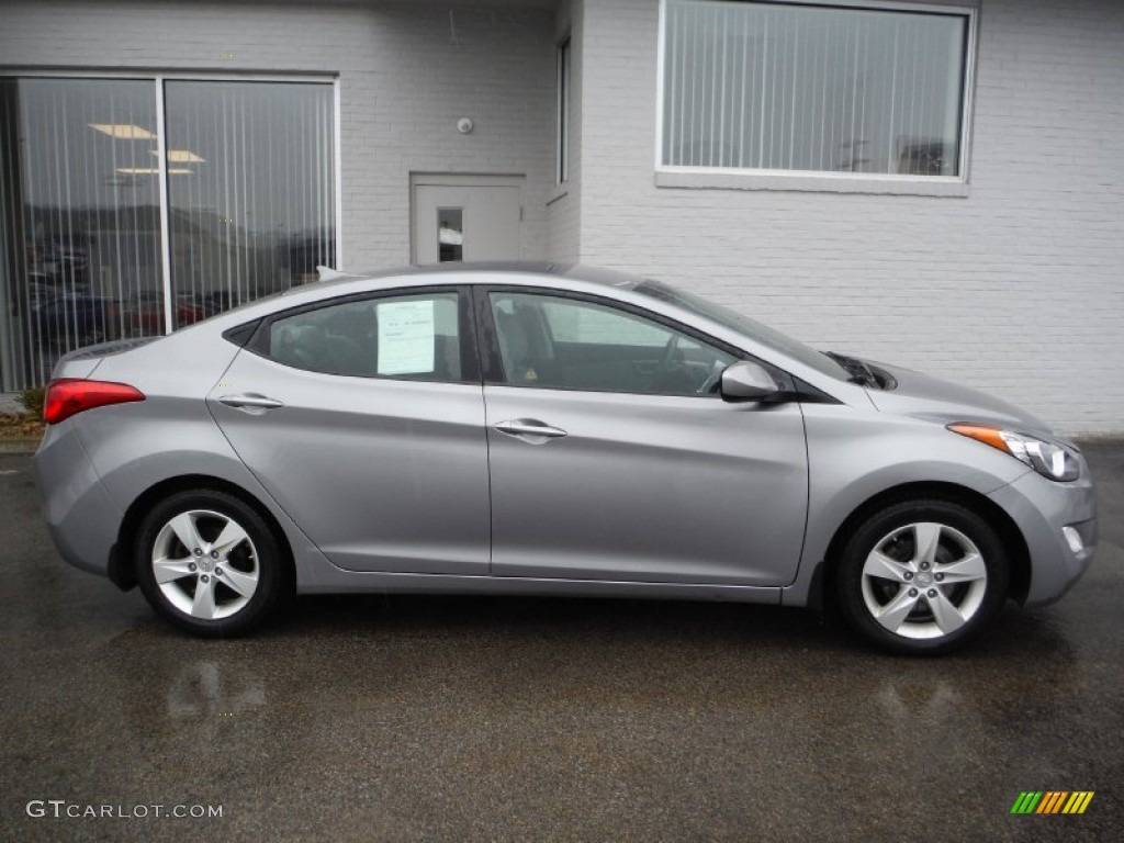 2012 Elantra GLS - Harbor Gray Metallic / Gray photo #2