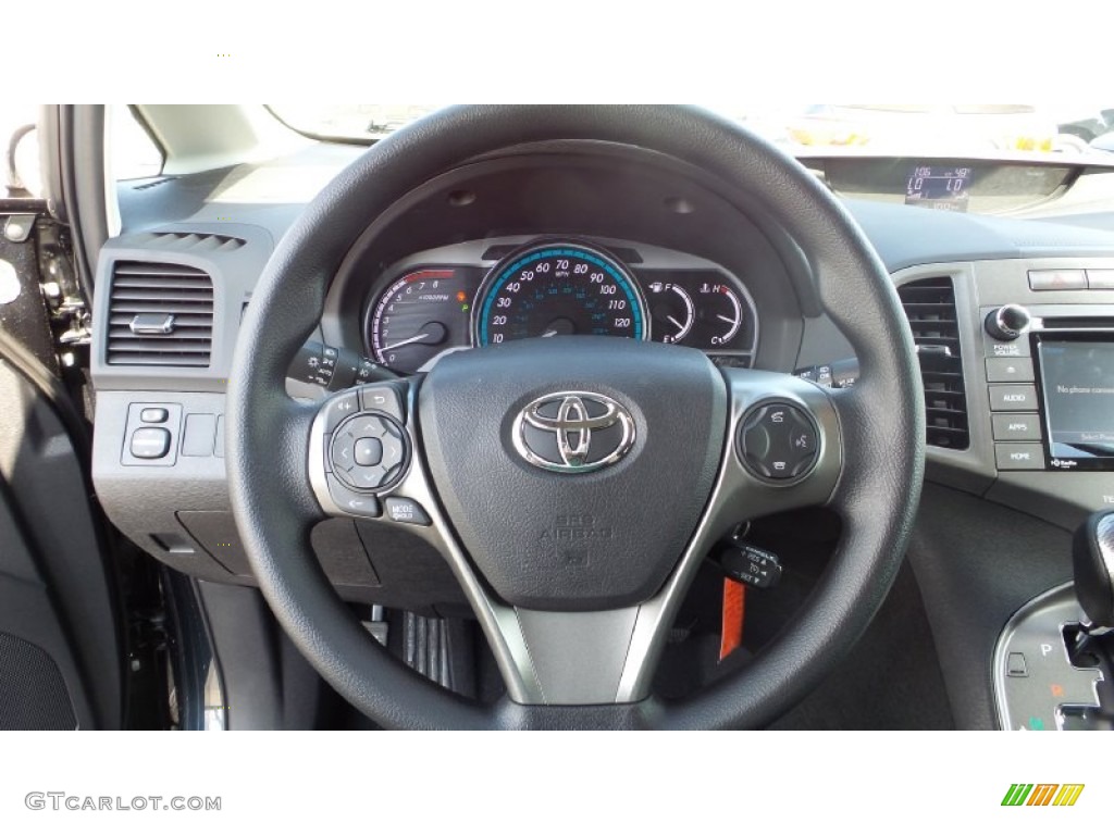 2015 Venza LE AWD - Cosmic Gray Mica / Black photo #20