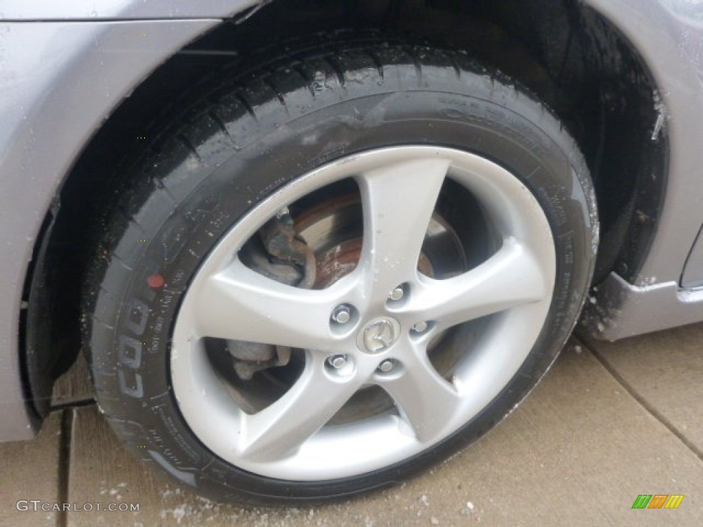2008 MAZDA6 i Sport Sedan - Tungsten Gray Metallic / Gray photo #13