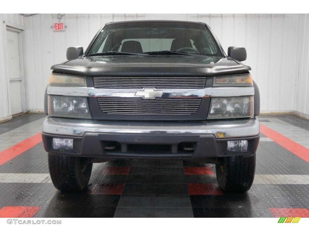 2004 Colorado Z71 Extended Cab 4x4 - Dark Green Metallic / Medium Dark Pewter photo #4