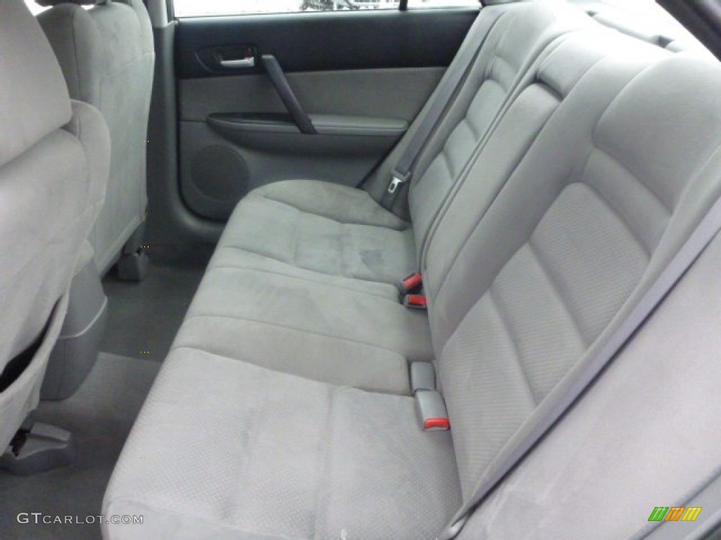 2008 MAZDA6 i Sport Sedan - Tungsten Gray Metallic / Gray photo #15