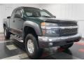 2004 Dark Green Metallic Chevrolet Colorado Z71 Extended Cab 4x4  photo #5