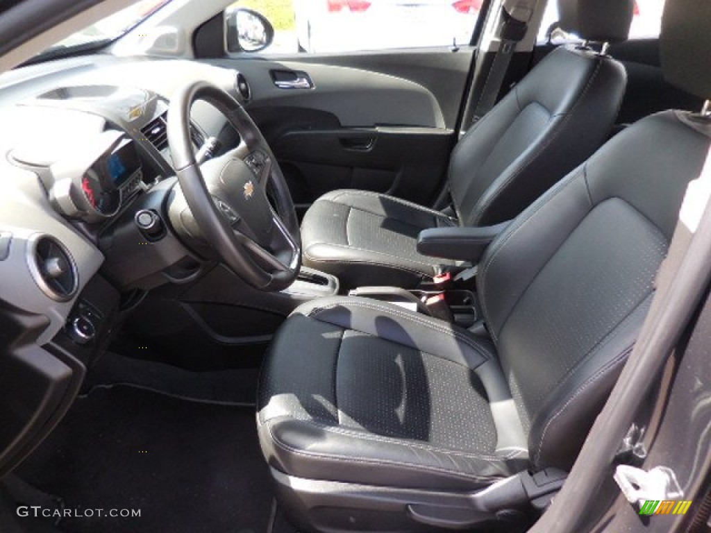 2014 Chevrolet Sonic LTZ Sedan Front Seat Photo #102094314