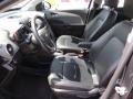 Jet Black/Dark Titanium Front Seat Photo for 2014 Chevrolet Sonic #102094314
