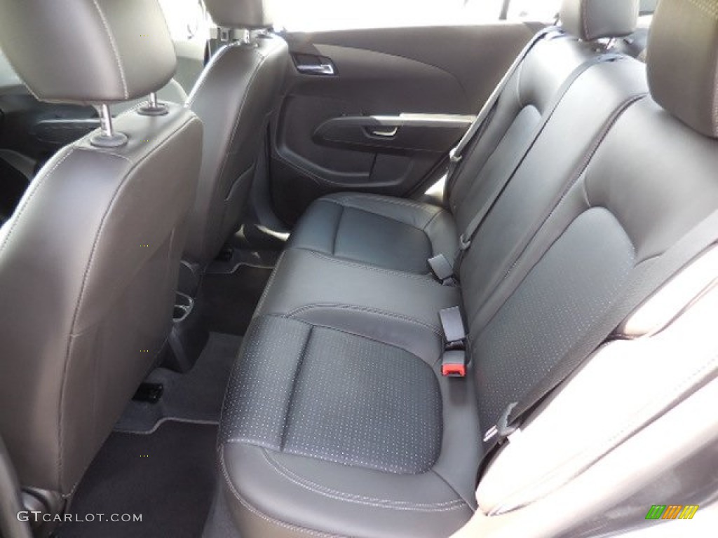 2014 Chevrolet Sonic LTZ Sedan Rear Seat Photos
