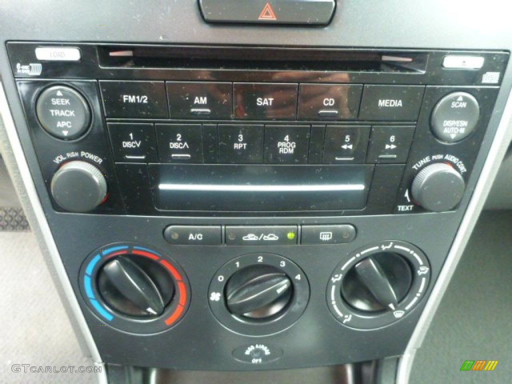 2008 MAZDA6 i Sport Sedan - Tungsten Gray Metallic / Gray photo #24