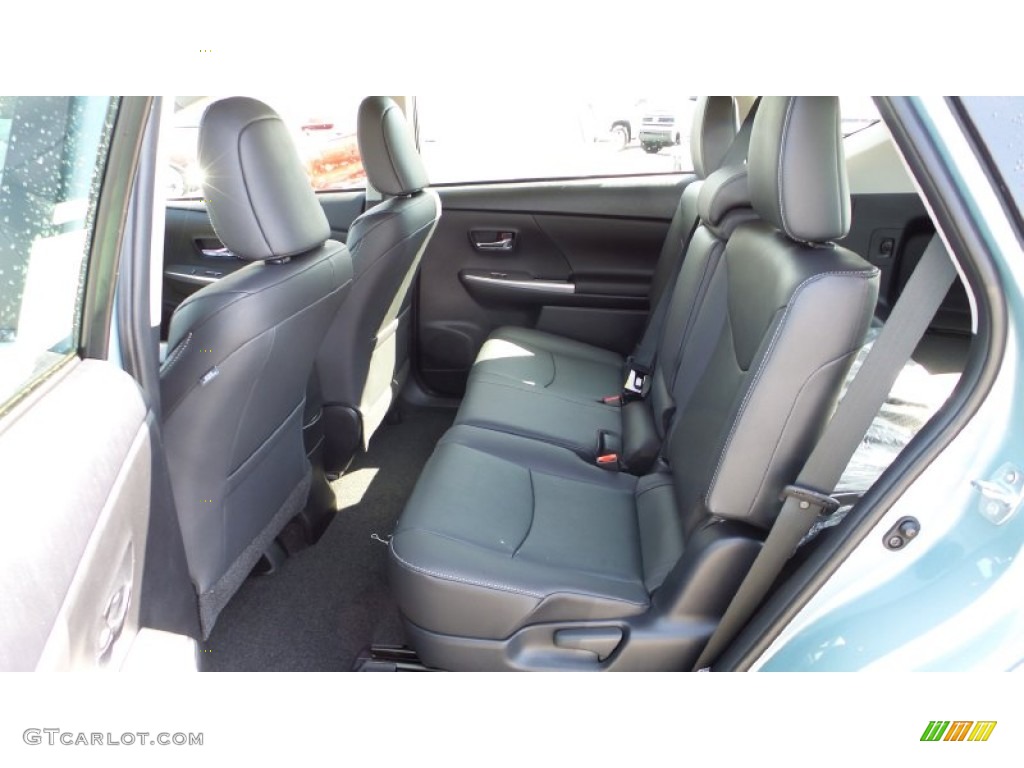 2015 Toyota Prius v Four Rear Seat Photo #102094560