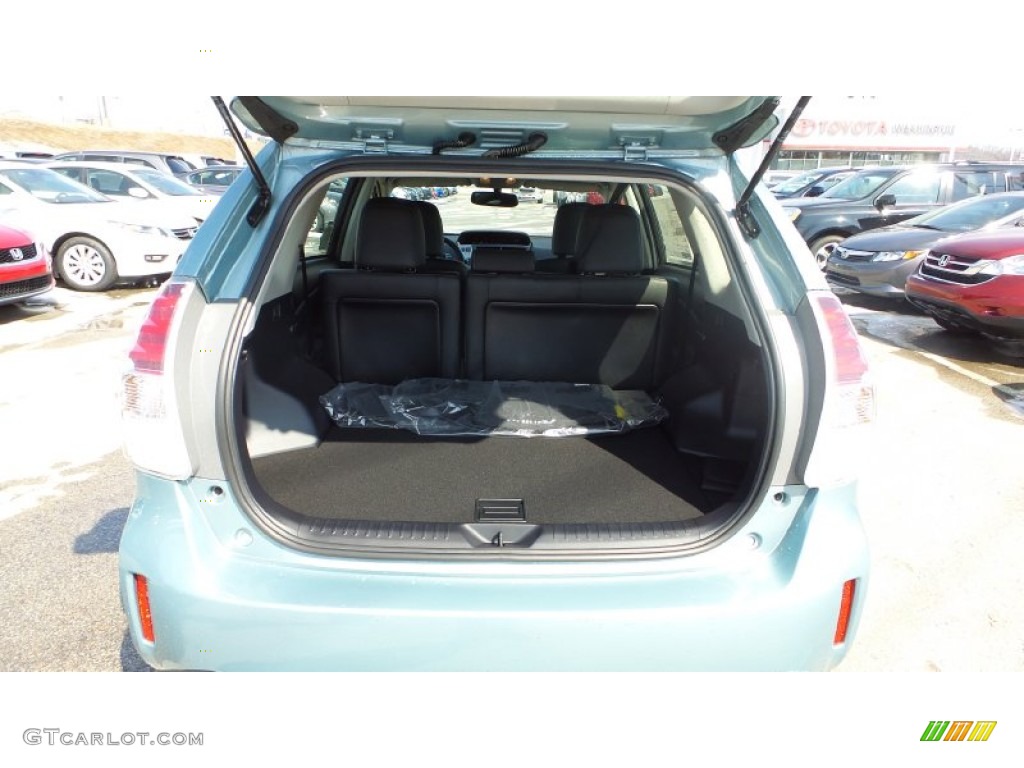 2015 Prius v Four - Sea Glass Pearl / Black photo #14
