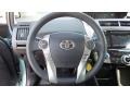 2015 Toyota Prius v Black Interior Steering Wheel Photo