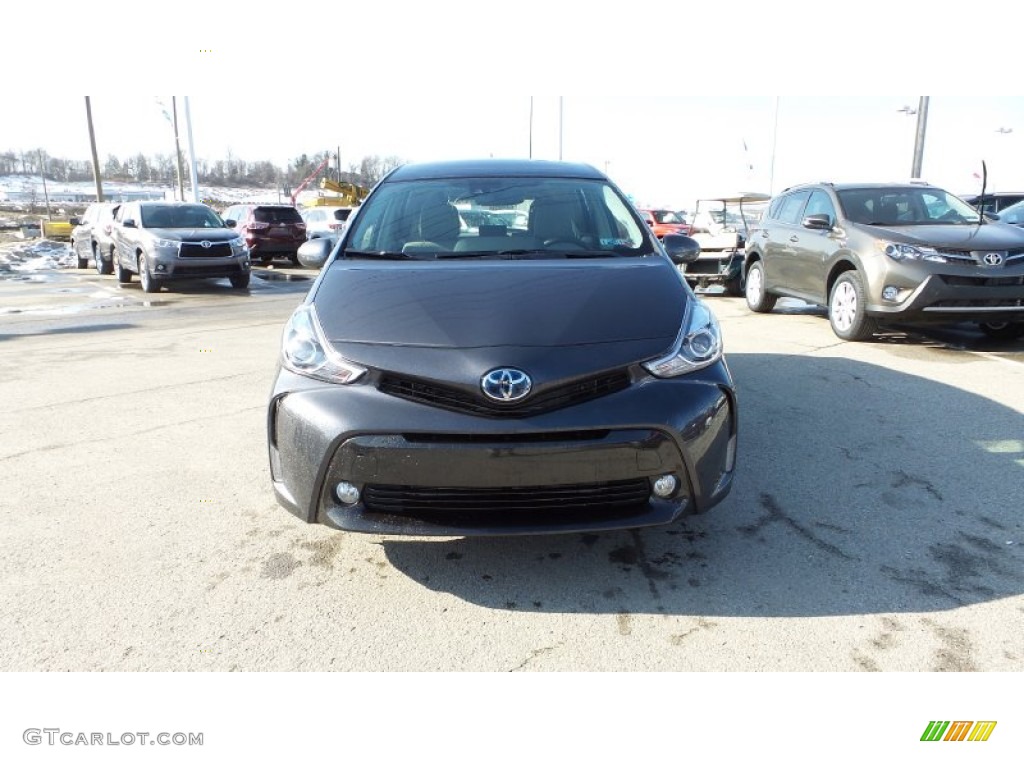 2015 Prius v Five - Magnetic Gray Metallic / Ash photo #1