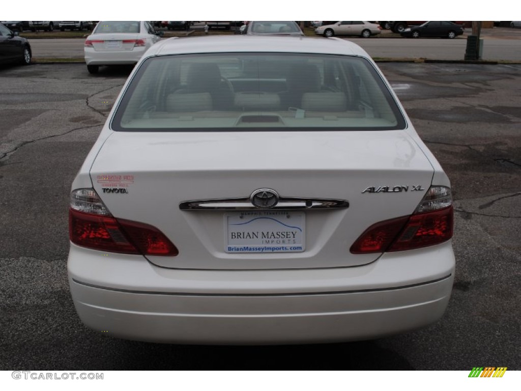 2004 Avalon XL - Diamond White Pearl / Taupe photo #4