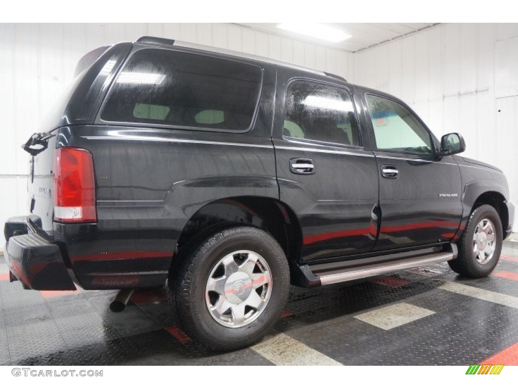 2003 Escalade AWD - Sable Black / Pewter photo #7