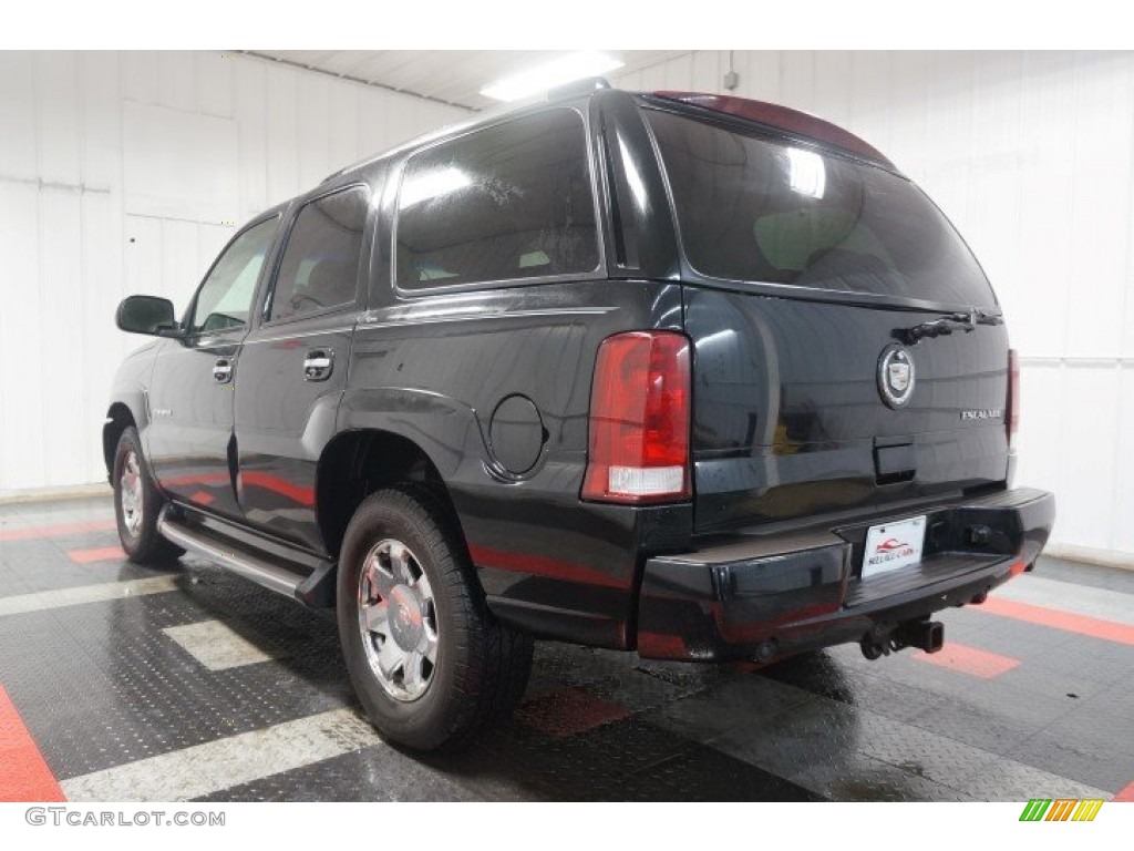 2003 Escalade AWD - Sable Black / Pewter photo #10