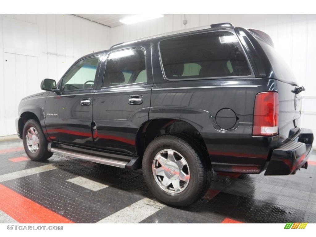 2003 Escalade AWD - Sable Black / Pewter photo #11