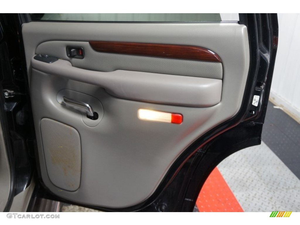 2003 Escalade AWD - Sable Black / Pewter photo #16