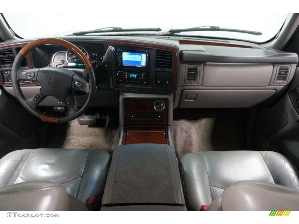2003 Escalade AWD - Sable Black / Pewter photo #21