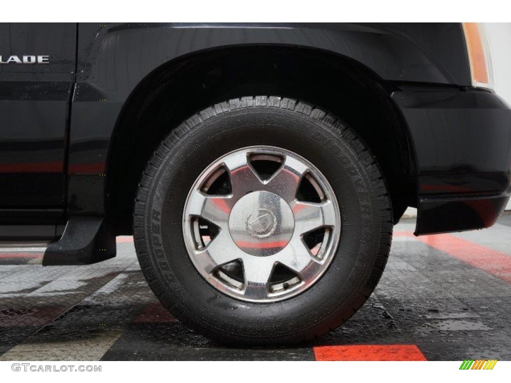 2003 Escalade AWD - Sable Black / Pewter photo #46