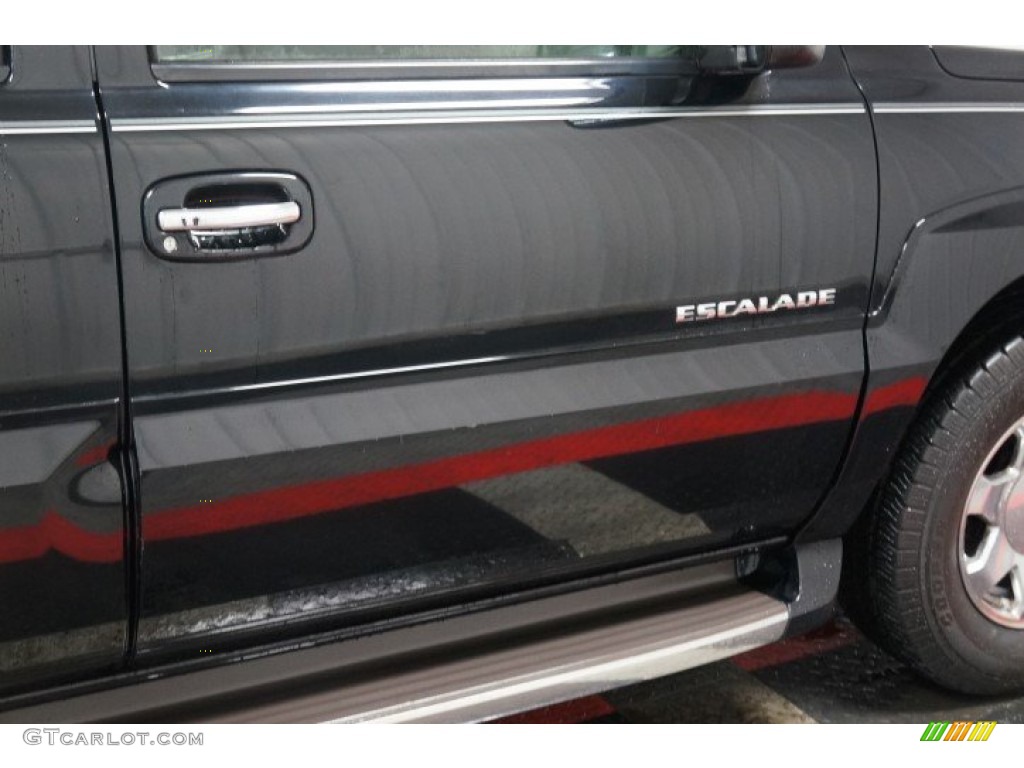 2003 Escalade AWD - Sable Black / Pewter photo #50