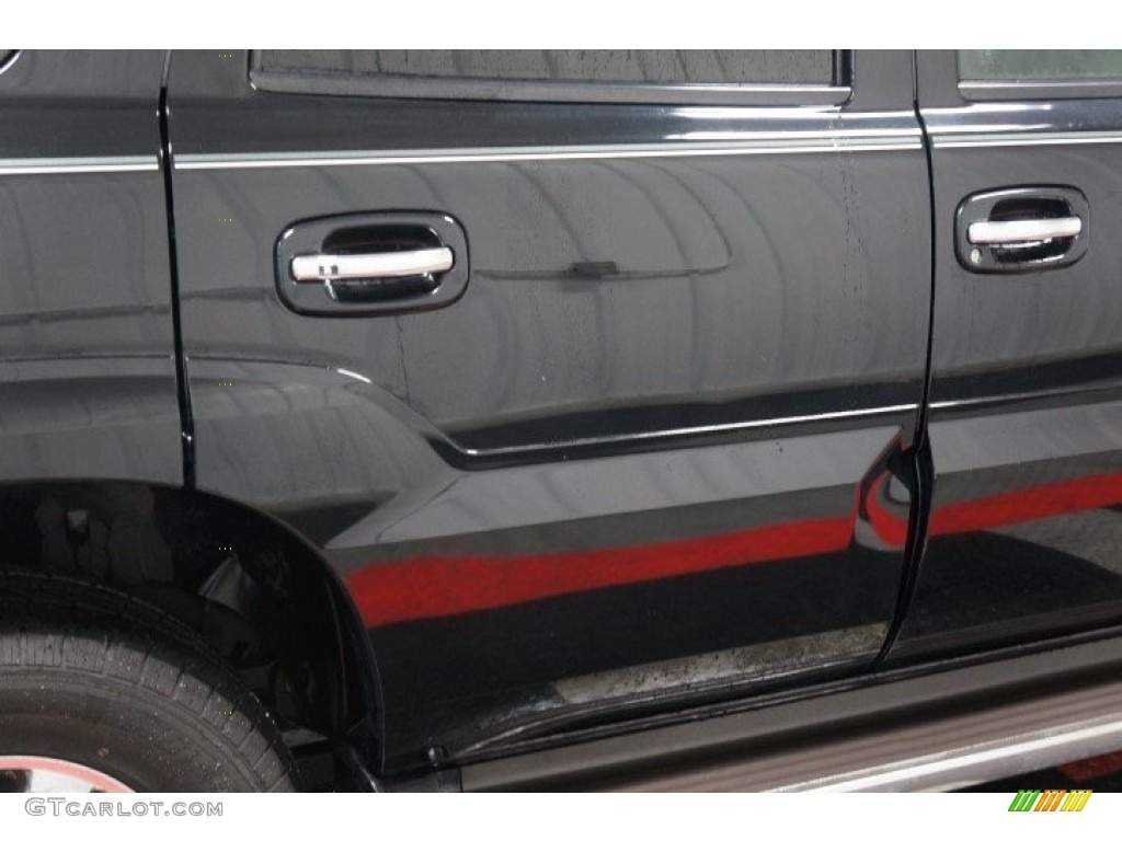 2003 Escalade AWD - Sable Black / Pewter photo #51