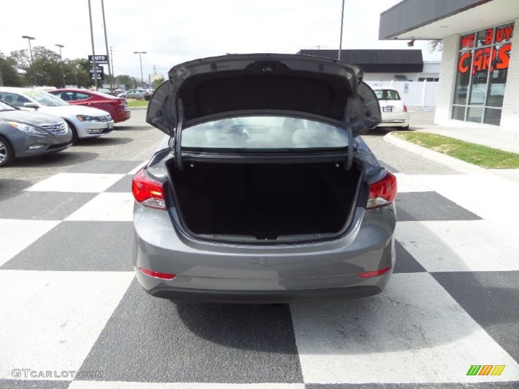 2014 Elantra Limited Sedan - Gray / Gray photo #5