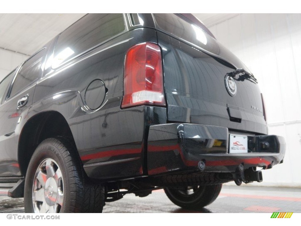 2003 Escalade AWD - Sable Black / Pewter photo #56