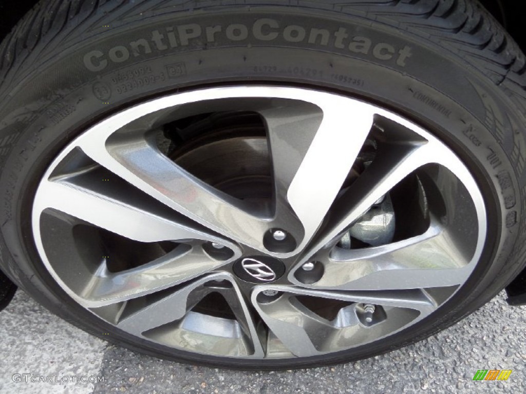 2014 Elantra Limited Sedan - Gray / Gray photo #7